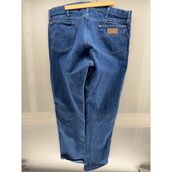 Vintage Wrangler Jeans Mens 42x30 Blue Cowboy Cut Pro-Rodeo Competition 13MWZ - Picture 2 of 6
